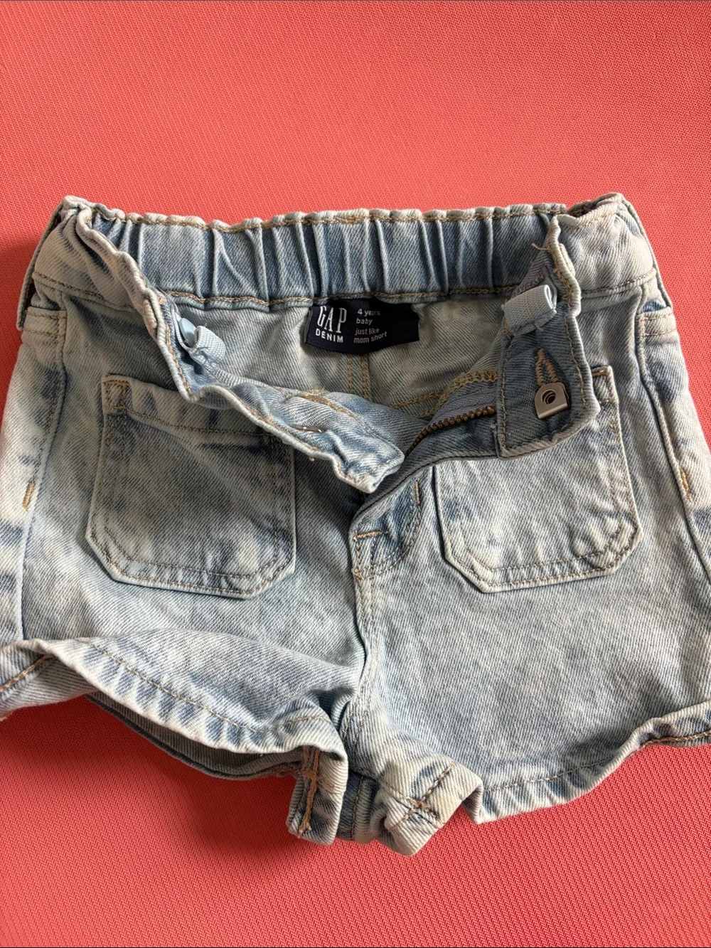GAP Light Wash Denim Kids Shorts